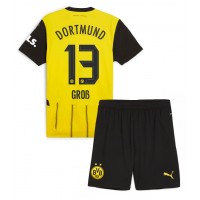 Dres Borussia Dortmund Pascal Gross #13 Domaci za djecu 2024-25 Kratak Rukav (+ kratke hlače)